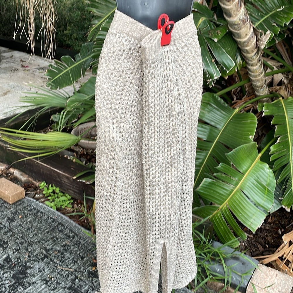 Crochet silver column or maxi skirt - Picture 4 of 8